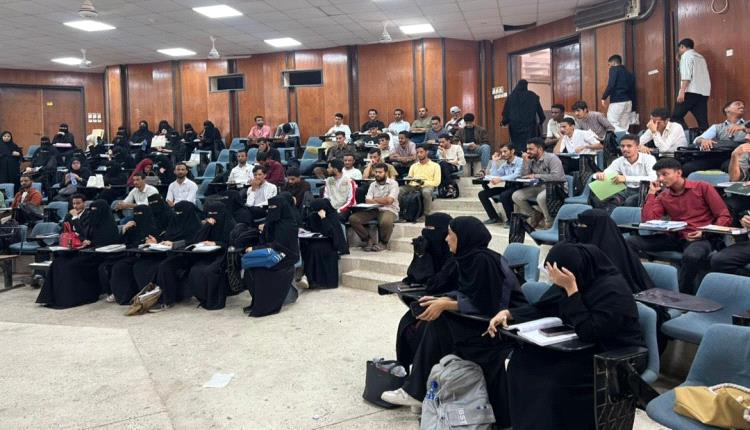 بالشراكة مع المؤسسة الطبية الميدانية.. كلية الحقوق بجامعة عدن تنفذ نزولات توعوية لطلابها