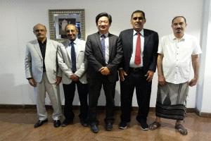 لقاءٌ صينيٌّ يبحثُ تطوير التعاونِ العلمي مع جامعاتِ عدن ولحج والعلوم والتكنولوجيا