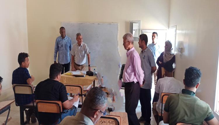 كلية التربية الرياضية بجامعة عدن تدشّن امتحانات الفصل الدراسي الثاني
