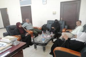 في طريق الاعتماد الأكاديمي.. زيارة نوعية لكلية التربية عدن