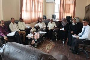 كلية العلوم الإدارية بجامعة عدن تُواصل تحضيراتها لعقد ملتقاها العلمي الأول