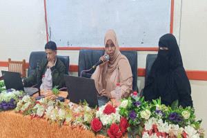 ضمن فعاليات أسبوع الاعتماد الأكاديمي.. كلية اللغات بجامعة عدن تعزز جهودها بورشتين متخصصتين في الإرشاد ومعايير الجودة