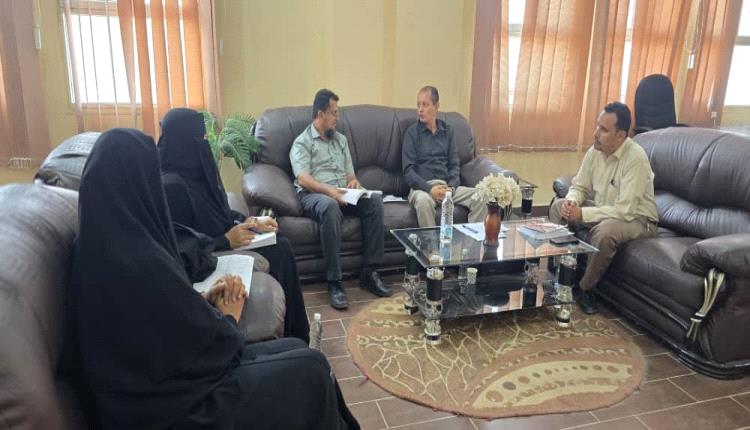 كلية العلوم الإدارية بعدن تبحث التحضير لورش الجودة والاعتماد الأكاديمي لبرامج قسم الإدارة الصحية