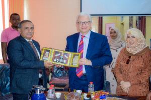 جامعة عدن والسفارة الألمانية... تعاون مرتقب في الدراسات النسوية والتدريب وبناء القدرات