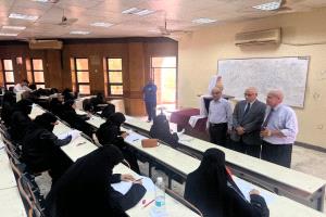 تواصل امتحانات المفاضلة في كلية الهندسة بجامعة عدن