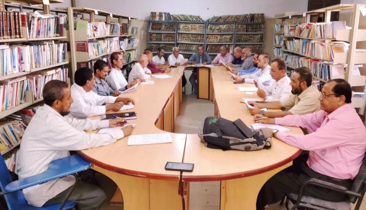 لمناقشة سير العملية التعليمية والإدارية.. مجلس كلية الضالع الجامعية يعقد اجتماعه الدوري