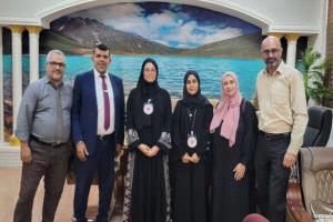 طب الأسنان بجامعة عدن تبحث آفاق التعاون مع الصليب الأحمر الدولي