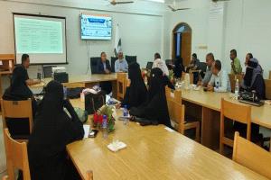 تطوير واستدامة الجانب العملي للمقررات الدراسية.. في ورشة علمية بكلية الصيدلة بجامعة عدن