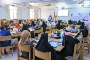 بدعم جمعية الحكمة اليمانية.. كرسي اليونسكو بجامعة عدن يختتم دورة تأهيل مدربي الجودة