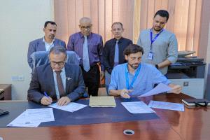 جامعة عدن ومنظمة إنترسوس توقعان مذكرة تفاهم لدعم طلاب التعليم الموازي