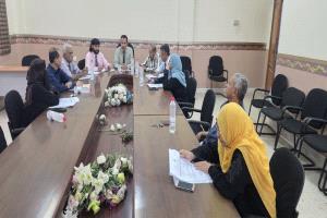 مجلس كلية العلوم الإدارية بعدن يناقش جملة من القضايا الأكاديمية والإدارية والطلابية