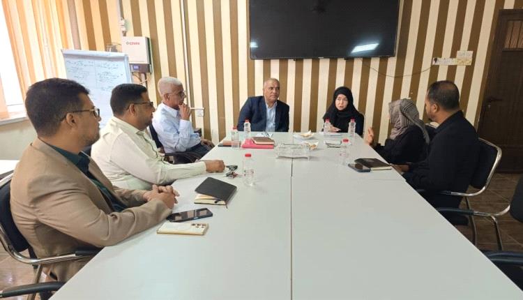 جامعة عدن تبحث مع المفوضية السامية للاجئين تعزيز مجالات الشراكة والتعاون