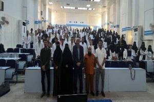 عبر يوم علمي نوعي يجمع بين المهارة والإنسانية.. كلية الطب بجامعة عدن ترتقي بخريجيها