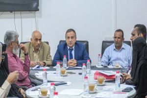 قيادة جامعة عدن تناقش خطة النهوض بالمجلات العلمية