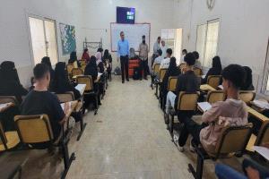 انطلاق امتحانات الفصل الدراسي الأول بكلية اللغات والترجمة بجامعة عدن