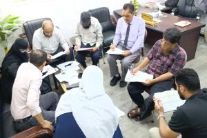 كلية اللغات بجامعة عدن تستكمل استعداداتها لورشة توصيف البرامج الأكاديمية
