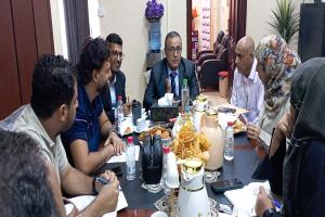 جامعة عدن تبحث مع منظمة أوكسفام آليات تسريع تنفيذ مشروع «بلدي» وتعزيز أثره التنموي