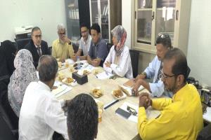 رئيس جامعة عدن يترأس مجلس كلية الصيدلة ويقر تشكيل اللجنة التحضيرية لليوم العلمي الخامس