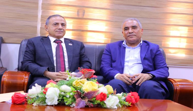 وزير التربية والتعليم ورئيس جامعة عدن يبحثان تعزيز التكامل بين التعليم العام والعالي