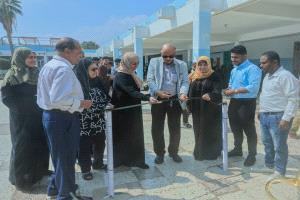 كليتا الطب وطب الأسنان بجامعة عدن تنظمان طبقًا خيريًا لدعم مسجد حرم الكليات الطبية