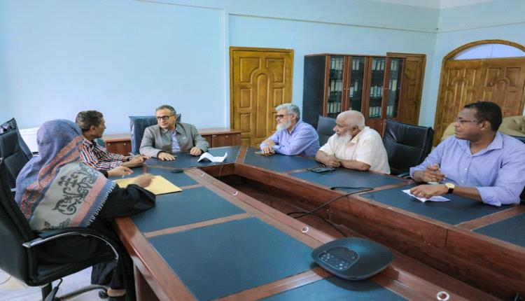 رئيس جامعة عدن يترأس اجتماع مجلس إدارة مركز السنة التحضيرية