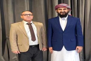 المحرّمي يبحث مع رئيس جامعة عدن دعم التعليم والبحث العلمي