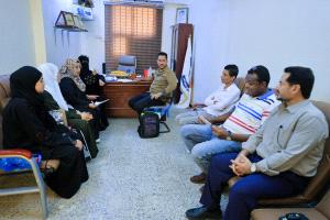 قسم العلاقات العامة بإعلام جامعة عدن يناقش الاستعدادات للعام الدراسي الجديد
