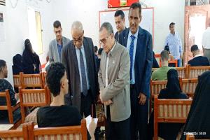 في أجواء تنافسية مميزة،، انطلاق امتحانات المفاضلة بكلية اللغات جامعة عدن